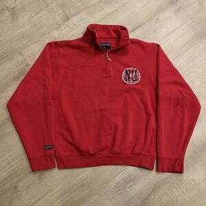 Jansport Northeastern University Huskies 1/4 Quarter Zip Men's Small S Pullover